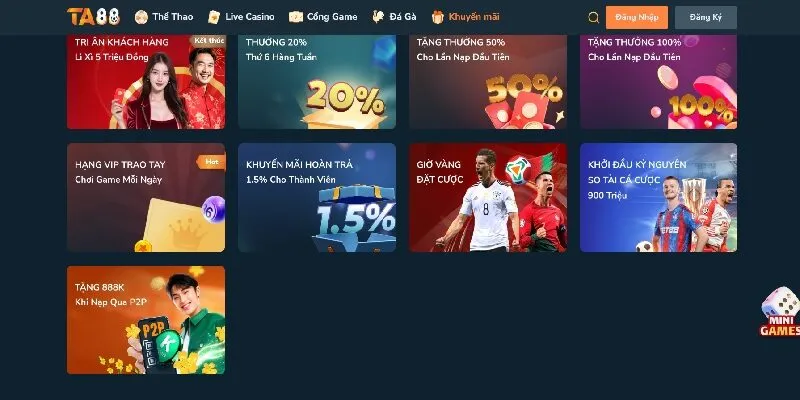 Ưu đãi hoàn trả 1.5% mỗi ngày cho thành viên cá cược tại sảnh K-Sports